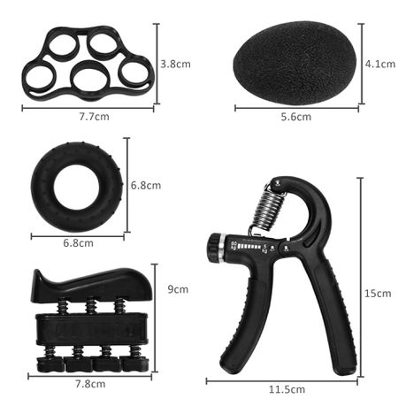 Hand Grip Strengthener 5 Piece Kit_3
