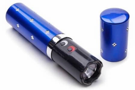 Mini Lipstick Self Defensive Electric Shock Stun Gun With Led Flashlight_1