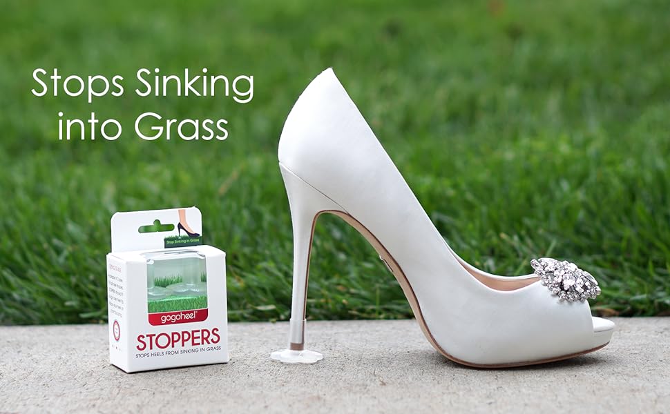 GoGoHeel STOPPERS Heel Protectors - Transparent (Medium - 1.2cm)