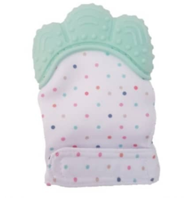 Baby Teething Mitten - Green