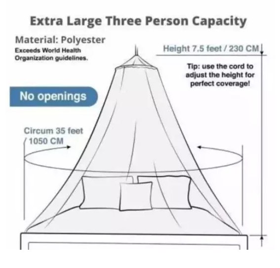 Mosquito Net - White