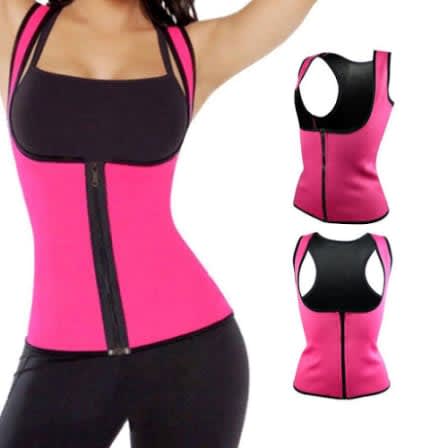 Sweat-Enhancing Zipper Vest