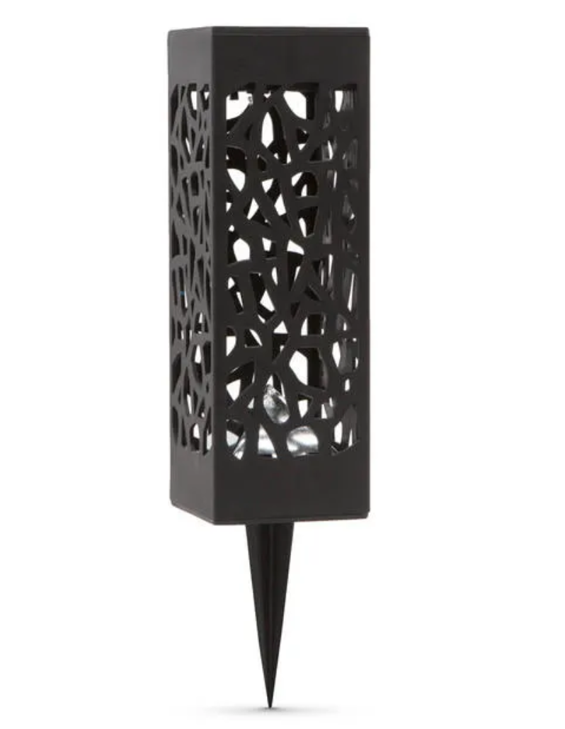 2 Pack - Solar Outdoor Garden Cube Light_0