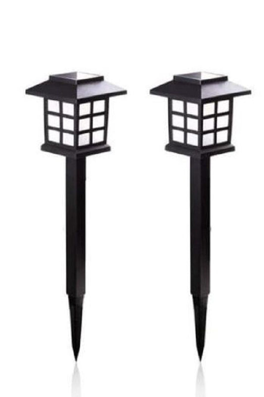Solar Power Garden House Light 2 Pack_0