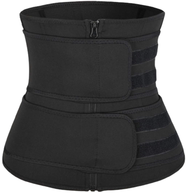 Corset Waist Trimmer - High Compression With A Zipper_0