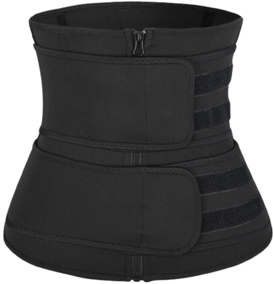 Corset Waist Trimmer - High Compression With A Zipper_0