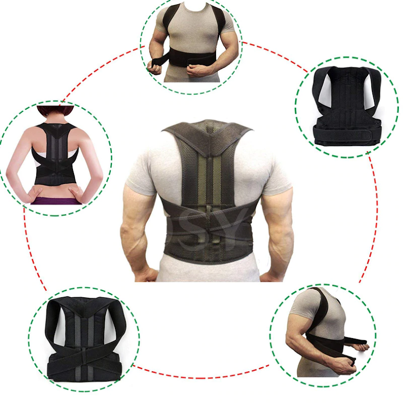 Adjustable Clavicle & Back Posture Corrector For Men And Women_2