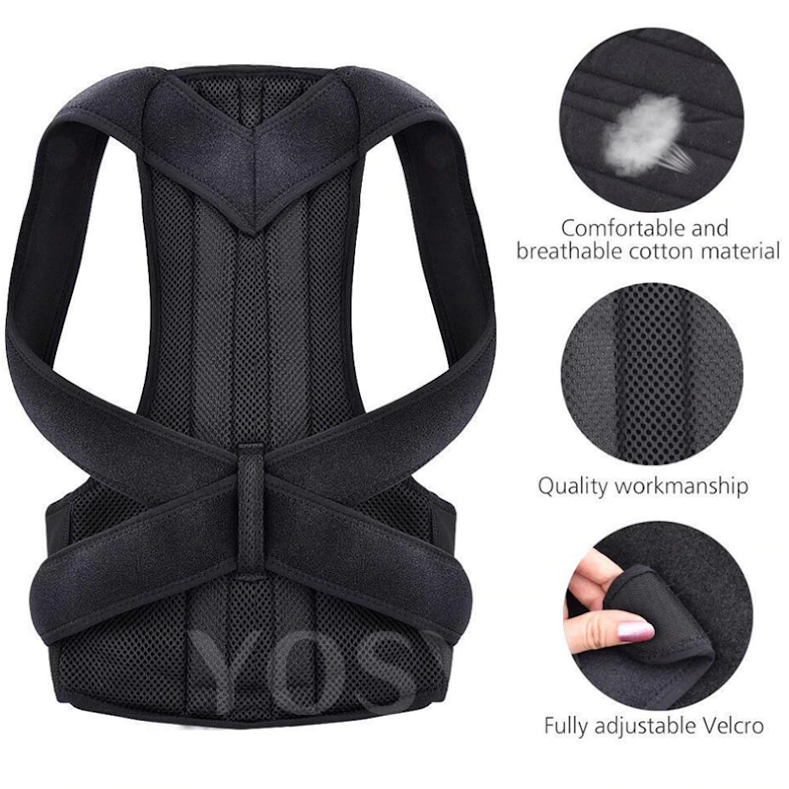 Adjustable Clavicle & Back Posture Corrector For Men And Women_3