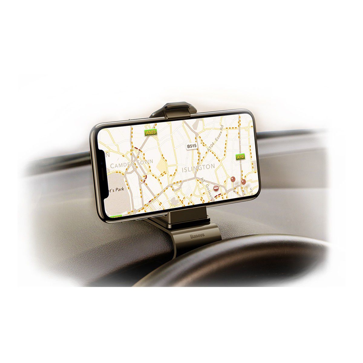 Car Dashboard Smartphone Mount Holder - Black_0