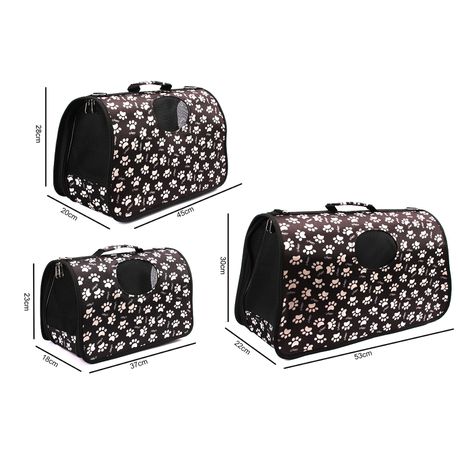 Travel Pet Carrier Bag collapsible foldable design_1