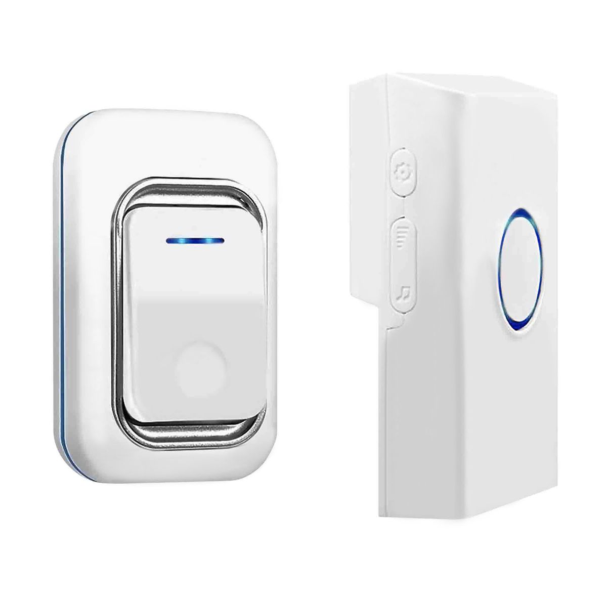 Long Range Wireless Chimes Doorbell Set_0