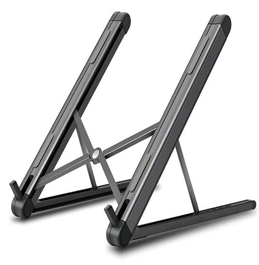 Portable Adjustable Foldable Laptop and Tablet Stand - Silver_0