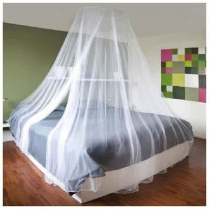 Mosquito Nets Over Bed_0
