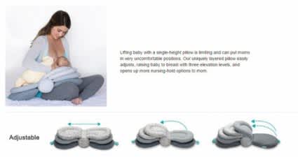 Nursing Pillow Grey_4