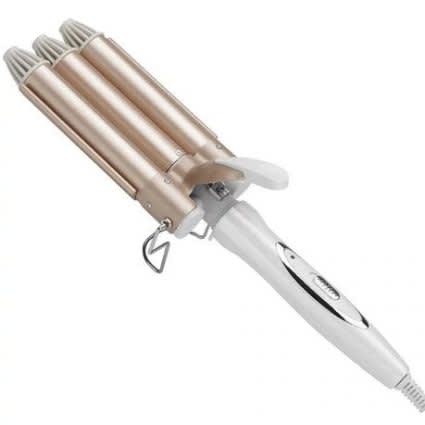 Professional Hair Curler 3 Jumbo Barrels with Ceramic Coating_0