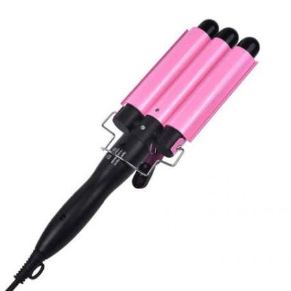 Professional Hair Curler 3 Jumbo Barrels with Ceramic Coating_1