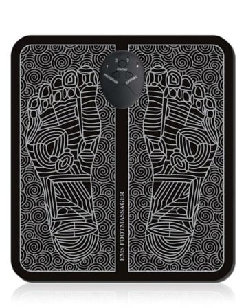 Electric EMS Foot Massage Pad Feet Acupuncture Stimulator_0