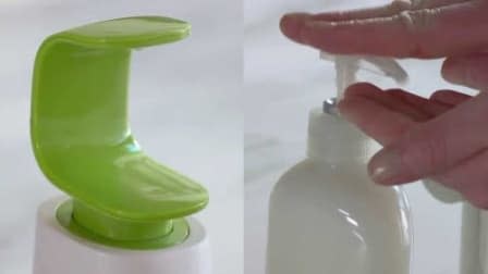 C-Shaped Liquid Single-Handed Soap Dispenser_0