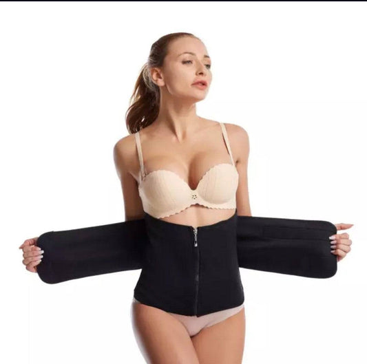 Adjustable Body Waist Belt - L-32 / Plain Black_0