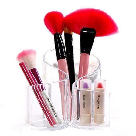 Transparent Acrylic Cosmetic Makeup Organizer_0