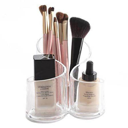 Transparent Acrylic Cosmetic Makeup Organizer_1