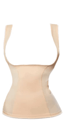 Abdomen U-Shaped Tank Top Seamless Even Sprained Corset - M/L / Nude_0