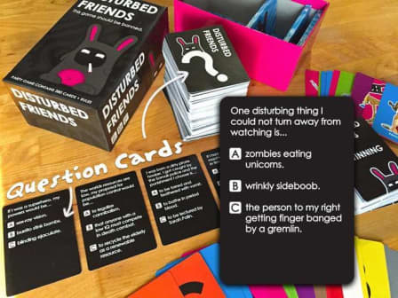 Disturbed Friends Adult Card Game_2