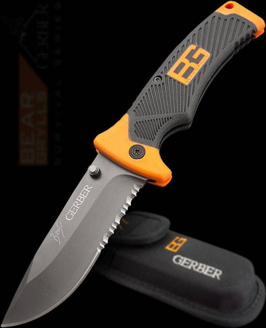 Bear Grylls Gerber Survival Pocket Folding Knives_0
