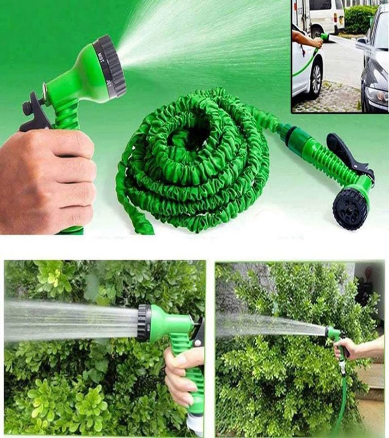 Garden Hose - Retractable Twist-free and Tangle-free Garden Hose - BLUE_1