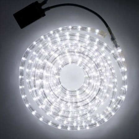 Waterproof LED rope strip light for decoration indoor/ outdoor - 10 M / White_0