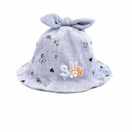 Stylish Corduroy Infant Baby Sun Hats - Blue_0