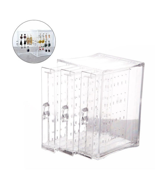 3 Panels Earrings Holder Organiser_0