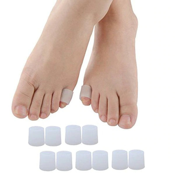 Unisex Gel Toe Protector Corn Relief Sleeves 5 pairs_0