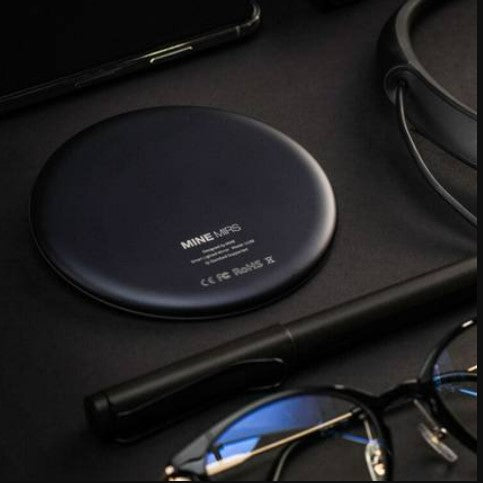 MINE MIRS Wireless charging LED Touch Screen Makeup Mirror -  Black_0