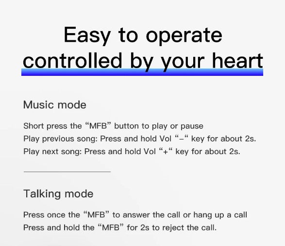 Baseus D02 Wireless Headphone Bluetooth 5.0 - White_3