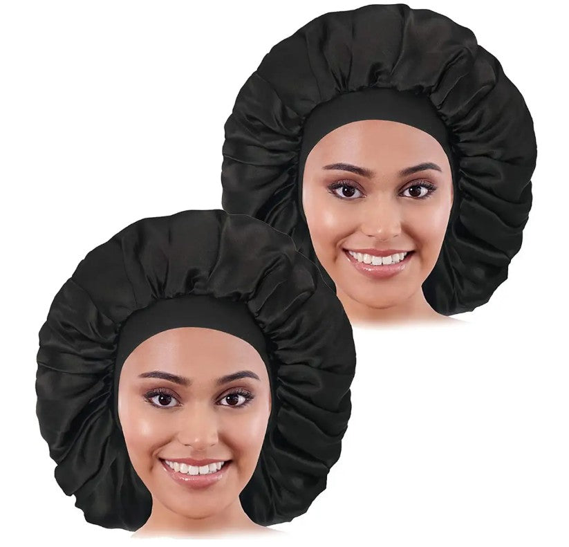 Hair Bonnet Satin - Pack Of 2_0