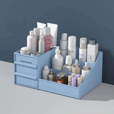 Cosmetic Storage Box - Blue