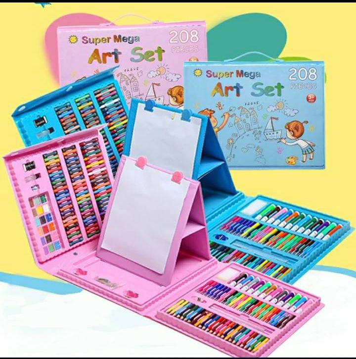 208-Piece Super Mega Art Set