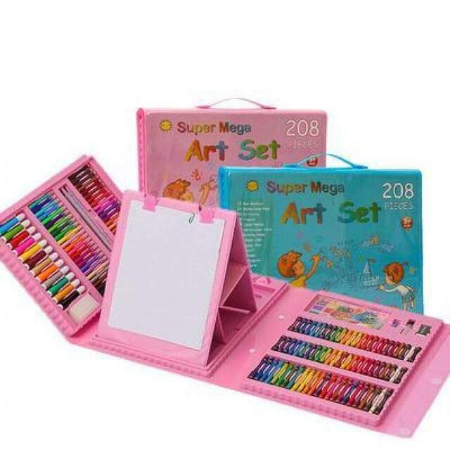 208-Piece Super Mega Art Set
