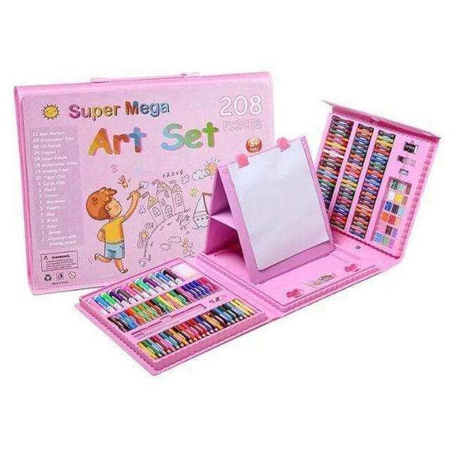 208-Piece Super Mega Art Set
