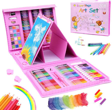 208-Piece Super Mega Art Set