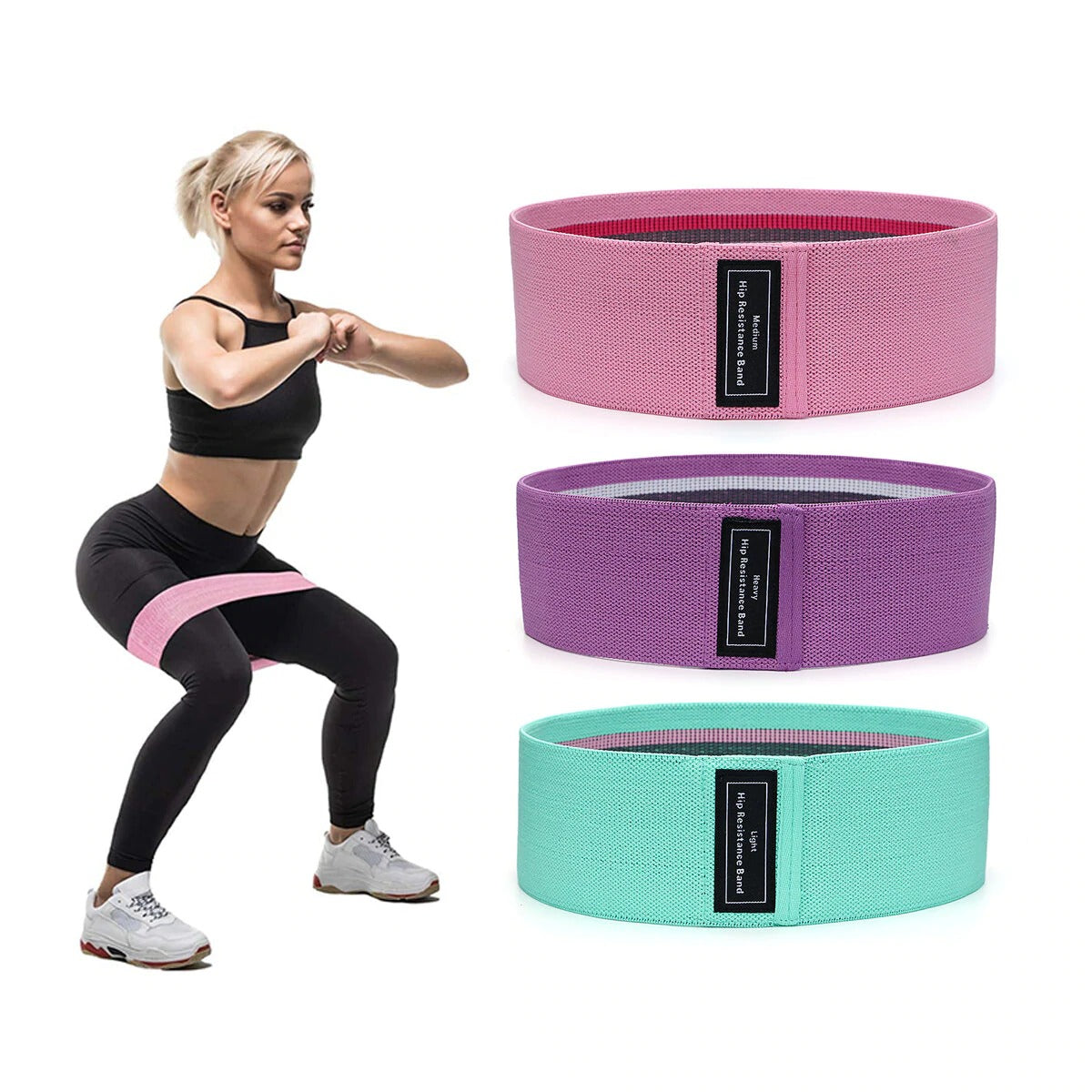 3-Piece Resistance Bands Set