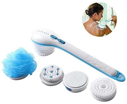 5-in-1 Electric Spin Bath Massage Brush