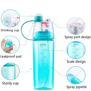 Facial Mist Water Bottle - Pink