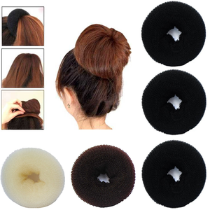 Mesh Hair Bun Donut