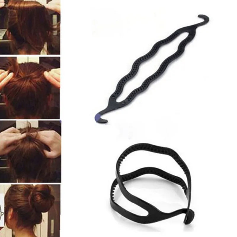 Hair Bun Maker with Hooks
