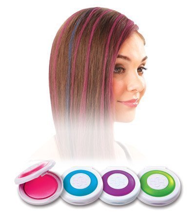 Hot Huez Temporary Hair Chalk - Set of 4 Colors