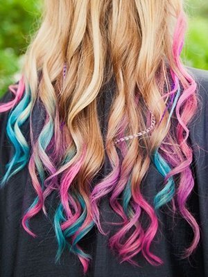 Hot Huez Temporary Hair Chalk - Set of 4 Colors