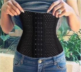Waist Trainer Corset - Medium / Black