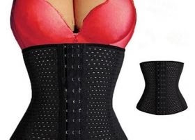 Waist Trainer Corset - Medium / Black